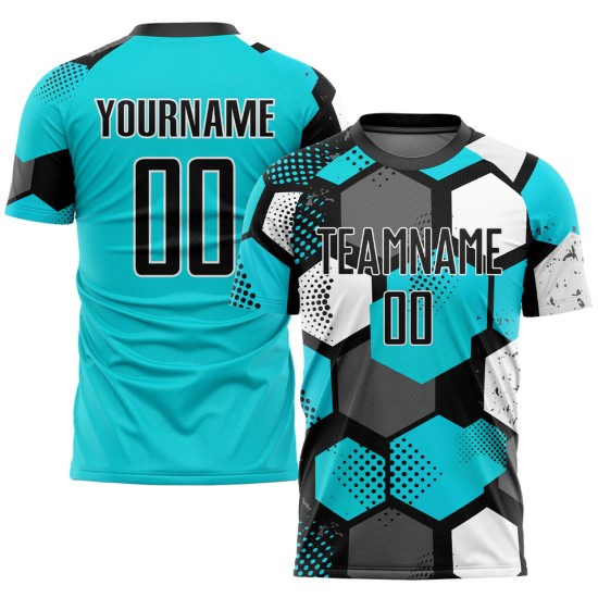 Wholesale unisex football kits – latest short-sleeve jerseys with custom names, sublimation technology inspired by France
