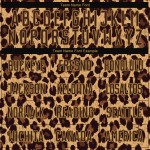 Brown Leopard Soccer Brown-Old Uniform Jersey Gold Custom Sublimation